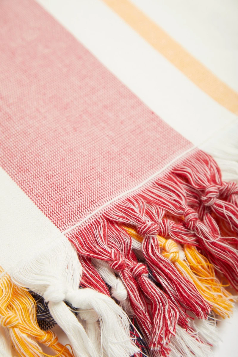 Serviette De Plage Multicolore JAZMINE FOUTAS 5 Serviette De Plage Multicolore JAZMINE FOUTAS – Image 5