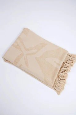 Serviette De Plage Beige ILANG BAHEA -Plage Femme 22e ilang bahea zgn41 dev7