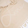 Serviette De Plage Beige ILANG BAHEA