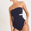 MAILLOT 1 PIECE Bleu ELINE TAMARINDO