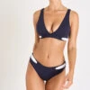 Maillot De Bain 2 Pièces Marine MAYLIS & BRUNE TAMARINDO