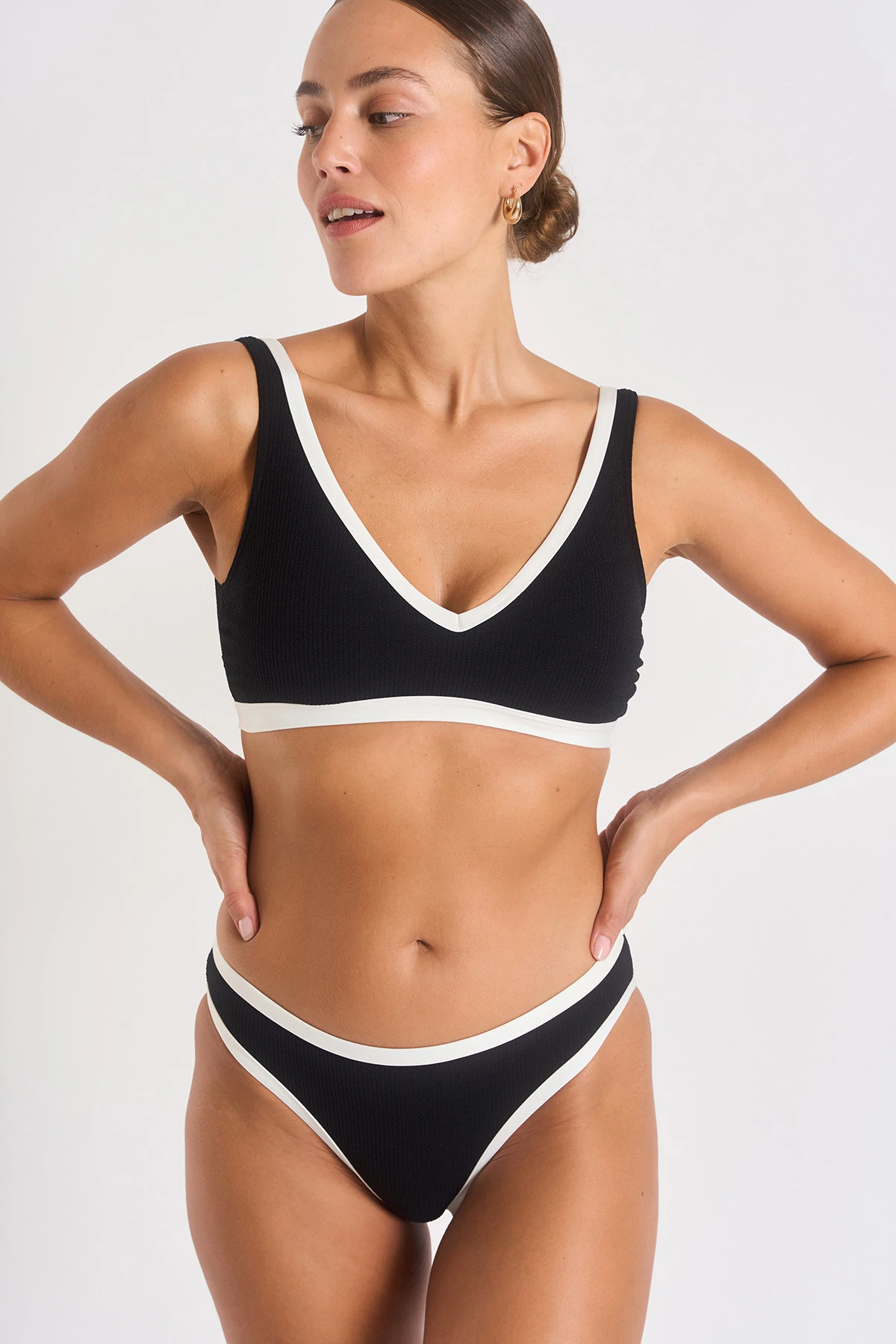 Maillot De Bain 2 Pièces Noir LOCANA & REINE PAIMPOL 2 Maillot De Bain 2 Pièces Noir LOCANA & REINE PAIMPOL – Image 2