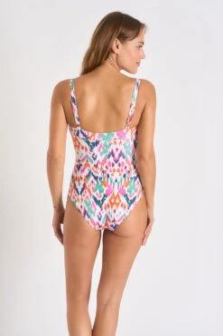 MAILLOT 1 PIECE Multicolore MICHELA MAKASSAR 9 MAILLOT 1 PIECE Multicolore MICHELA MAKASSAR -Plage Femme 23e michela makassar zhs11 dos1