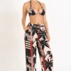 PANTALON BEACHWEAR Noir ALYA MESQUIDA