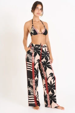 PANTALON BEACHWEAR Noir ALYA MESQUIDA