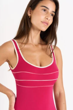 MAILLOT 1 PIECE Rose ANTHENIA NAXOS 8 MAILLOT 1 PIECE Rose ANTHENIA NAXOS -Plage Femme 24E ANTHENIA NAXOS ZIE63 DEV2