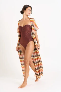 Robe Multicolore LIZAE MONDRAGO 7 Robe Multicolore LIZAE MONDRAGO -Plage Femme 24E LIZAE MONDRAGO ZIQ87 DEV1