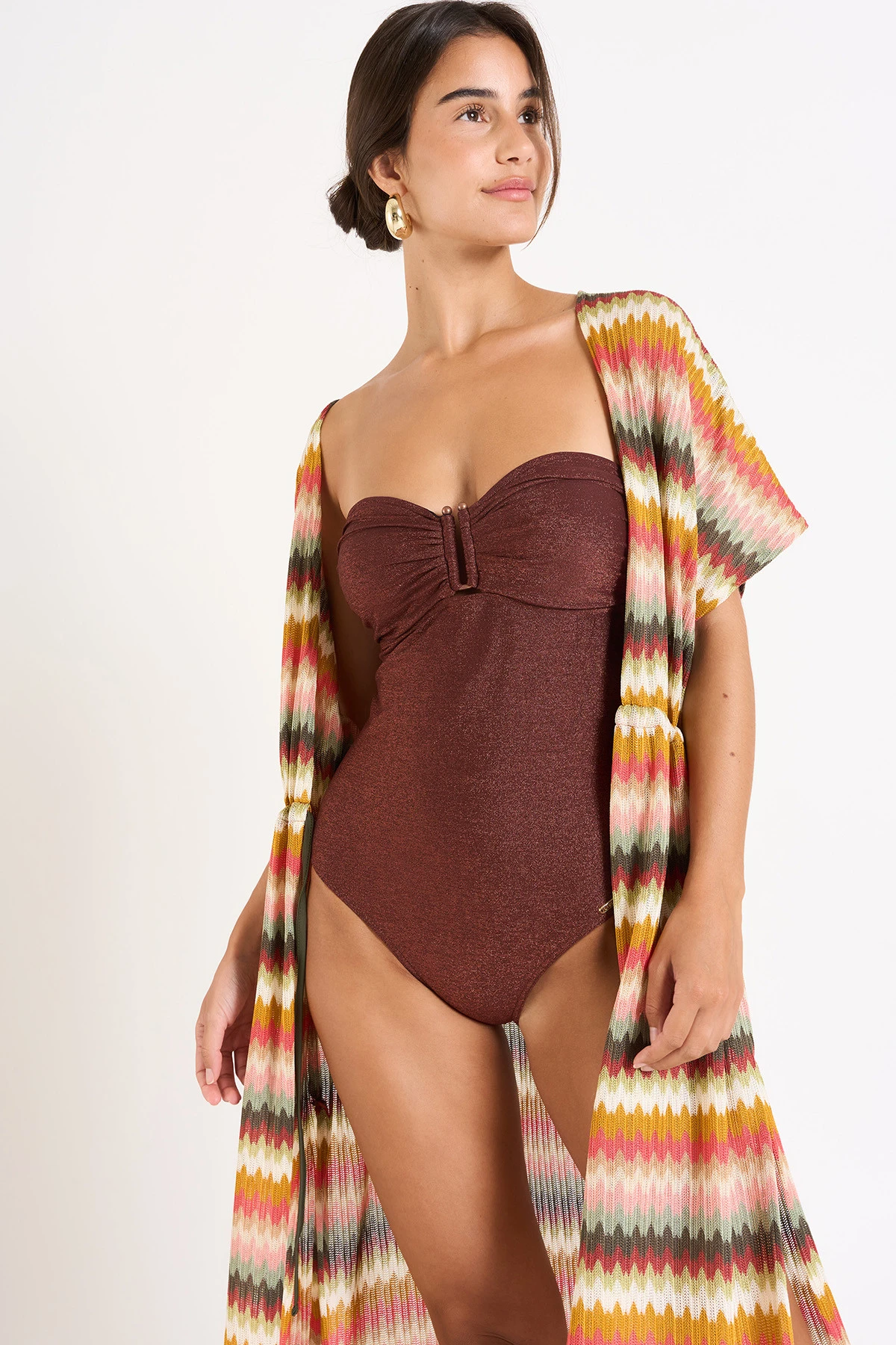 Robe Multicolore LIZAE MONDRAGO 1 Robe Multicolore LIZAE MONDRAGO