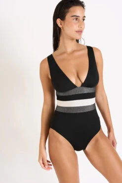 MAILLOT 1 PIECE Noir NICOLE NAXOS -Plage Femme 24E NICOLE NAXOS 41E01 DEV1