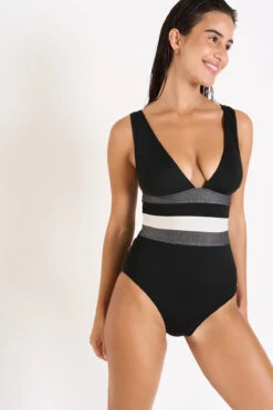 MAILLOT 1 PIECE Noir NICOLE NAXOS -Plage Femme 24E NICOLE NAXOS 41E01 DEV2