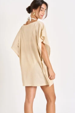 TUNIQUE BEACHWEAR Mordoré YASMINE HAMAMET -Plage Femme 24E YASMINE HAMAMET ZIF18 DOS