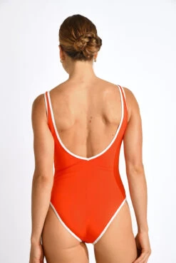 MAILLOT 1 PIECE Orange ANTHENIA NAXOS 8 MAILLOT 1 PIECE Orange ANTHENIA NAXOS -Plage Femme 24e anthenia naxos 41n52 dos 1