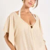 TUNIQUE BEACHWEAR Mordoré YASMINE HAMAMET