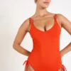 MAILLOT 1 PIECE Orange MARGAUX MAJORQUE