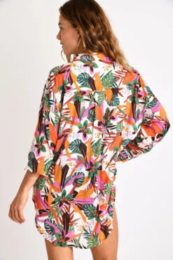 CHEMISE Multicolore AMANDINE CANTEVOIL -Plage Femme 25e amandine cantev zjm11 dos