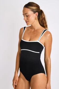 MAILLOT 1 PIECE Noir DELFINA MADRYN 9 MAILLOT 1 PIECE Noir DELFINA MADRYN -Plage Femme 25e delfina madryn zgt01 dev9