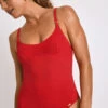 MAILLOT 1 PIECE Rouge GALILEA GECKO