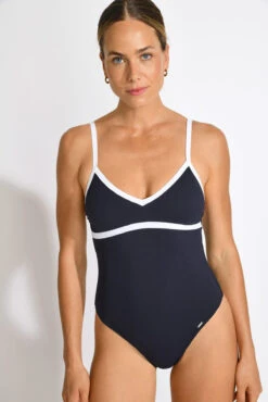MAILLOT 1 PIECE Bleu GIULIA TAMARINDO