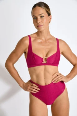 Maillot De Bain 2 Pièces Framboise MARIA & ADELES DORADAS