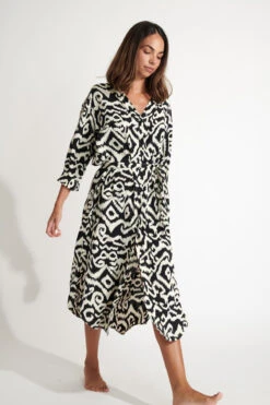 ROBE Noir SALINE GAROUPE