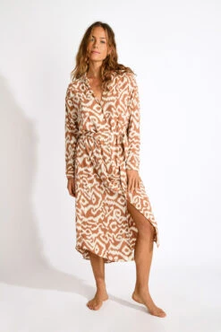 ROBE Marron SALINE GAROUPE