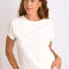 TSHIRT Blanc YALDA VARGAS