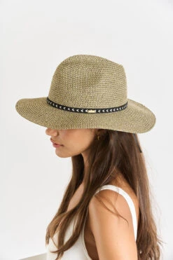 Chapeau Mordoré MARTIN CHAPEAU -Plage Femme 91E MARTIN CHAPEAU BAS18 DEV8