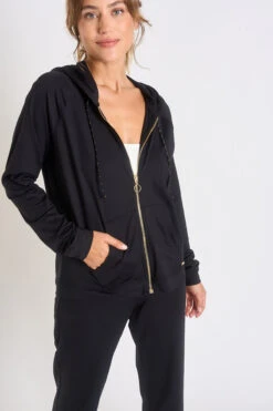 Veste Noir PERIPLE VIATIQUE -Plage Femme 91h periple viatique zfb01 dev3 1